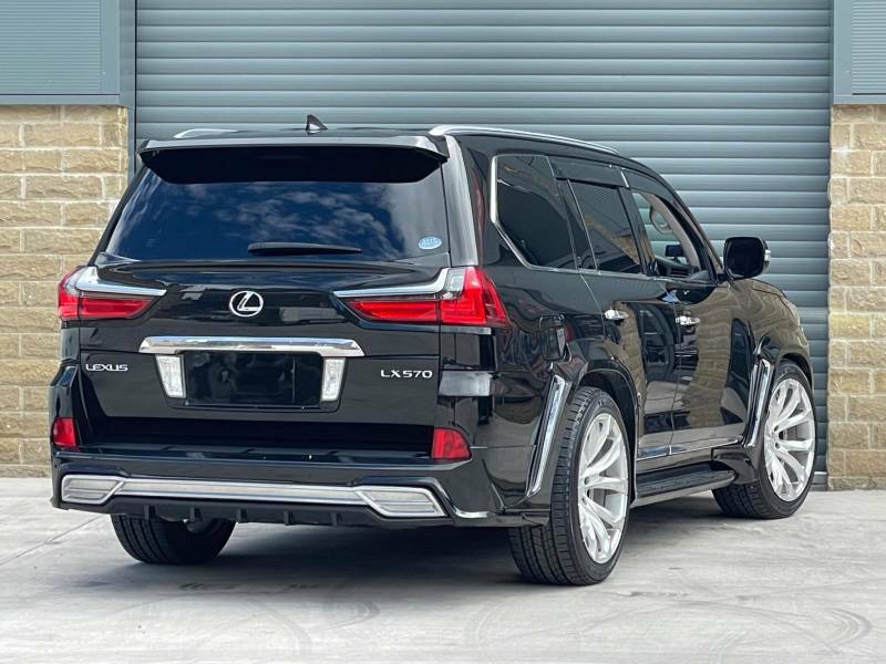 Lexus LX Lx570 5.7 V8 Wald Black Bison Edition Black #4