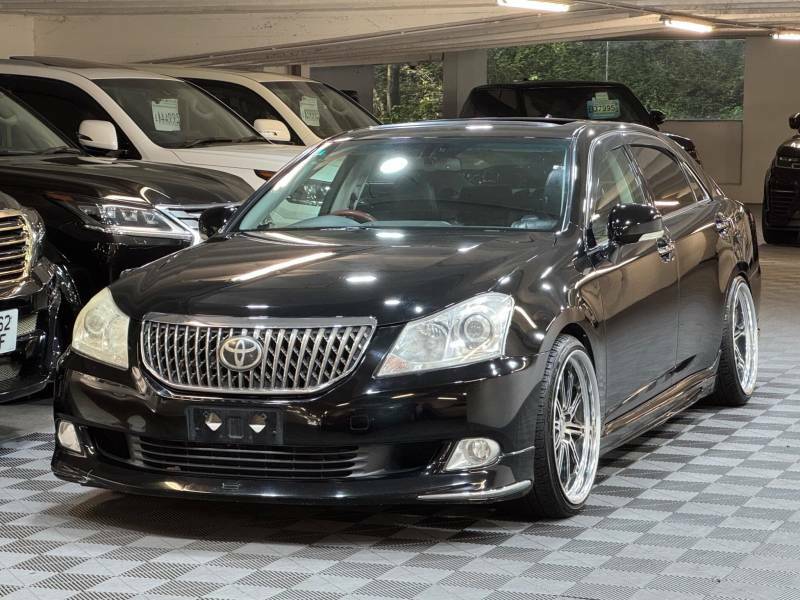 Toyota Crown Majesta 4.6 V8 G Type Wald Body Kit - 2009 09 Black #6