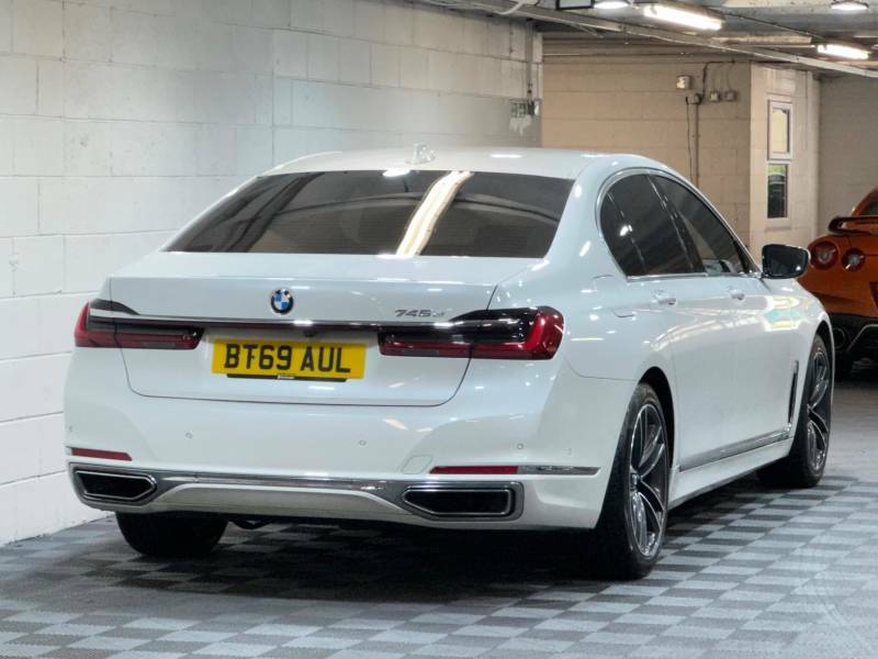 BMW 7 Series 745E 4dr Auto White #4