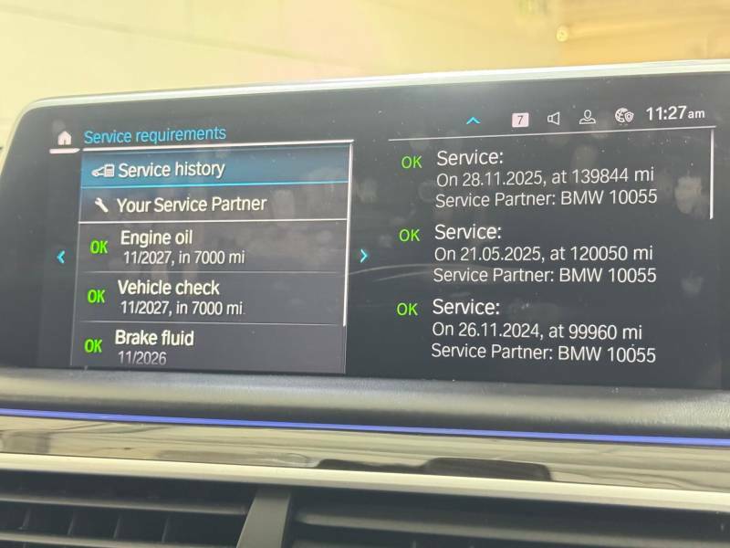 BMW 7 Series 740Ld Xdrive White #20