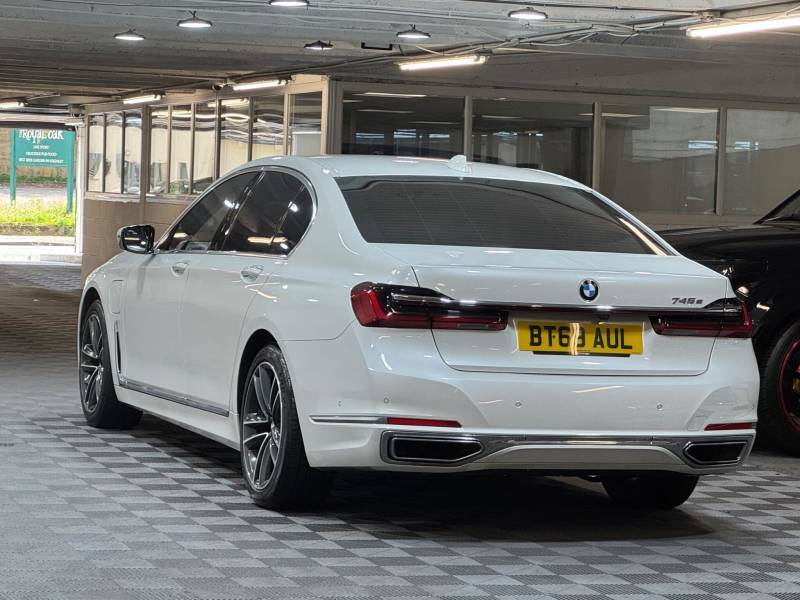 BMW 7 Series 745E 4dr Auto White #3