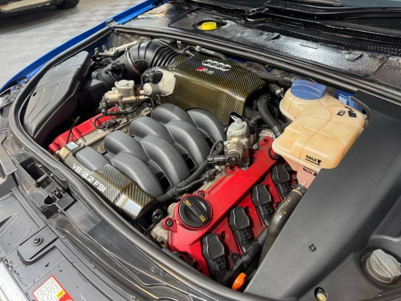 Audi RS4 4.2 Tfsi Avant B7 Rare Mugello Blue Millteks Carbo Blue #20