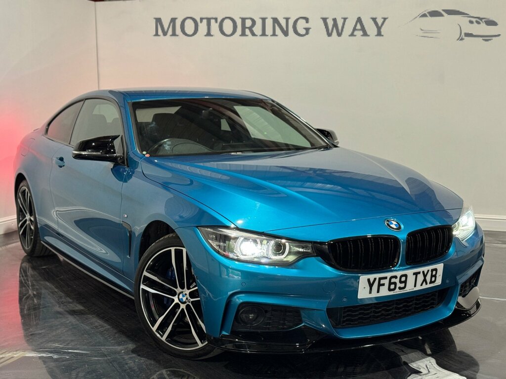 BMW 4 Series Gran Coupe 2.0 420I Gpf M Sport Coupe Xdrive Blue