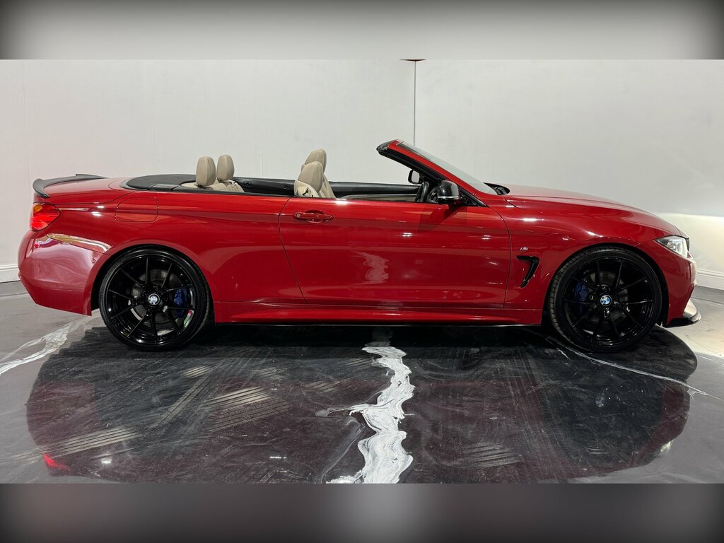 BMW 4 Series 2.0 420D M Sport Convertible Euro SF17STJ Red #5