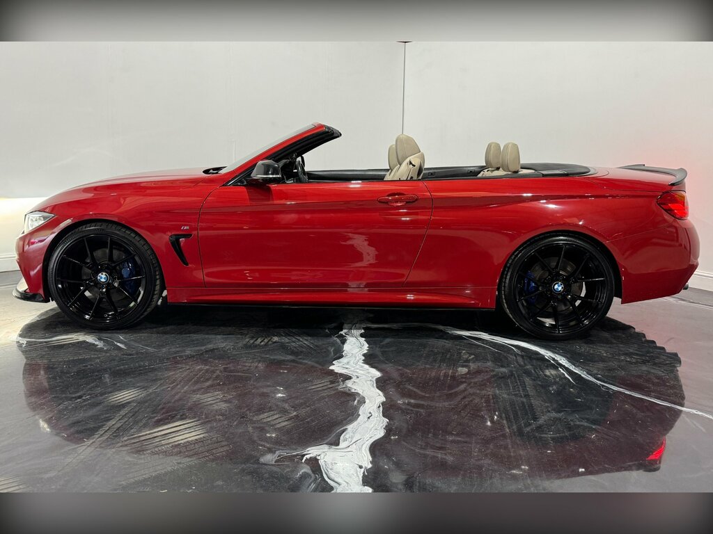 BMW 4 Series 2.0 420D M Sport Convertible Euro SF17STJ Red #6