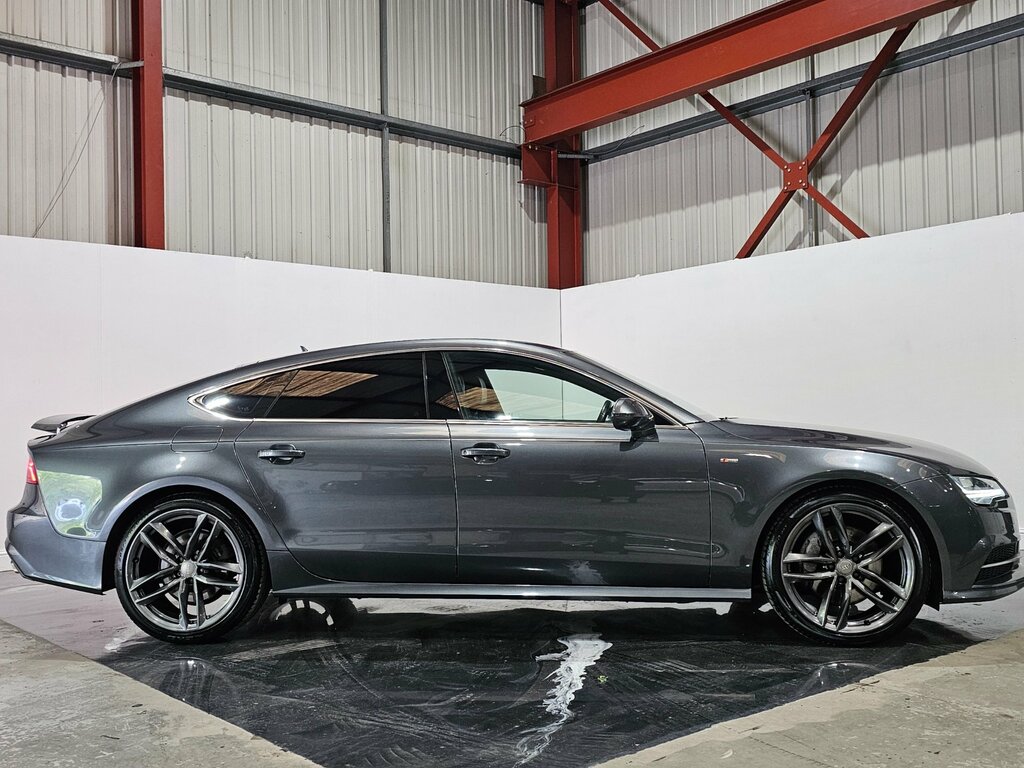 Audi A7 3.0 Tdi V6 Ultra S Line Sportback S Tro BW17NLJ Grey #4