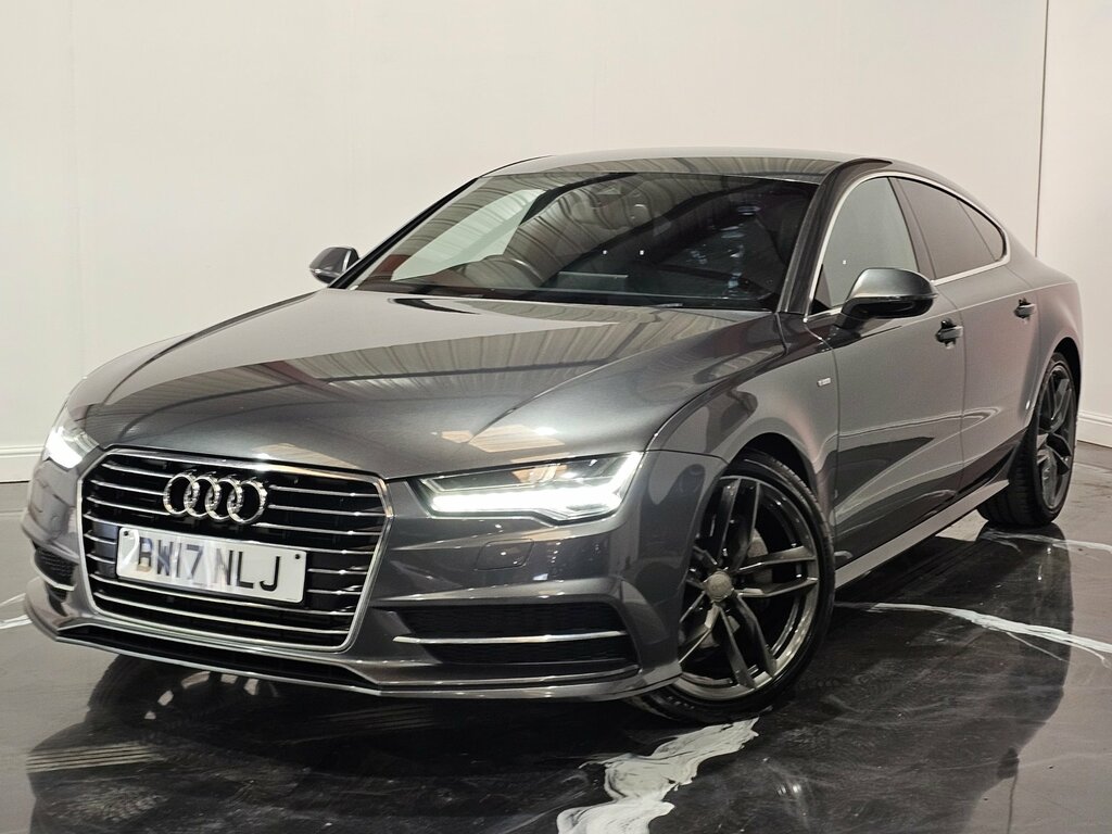Audi A7 3.0 Tdi V6 Ultra S Line Sportback S Tro BW17NLJ Grey #3