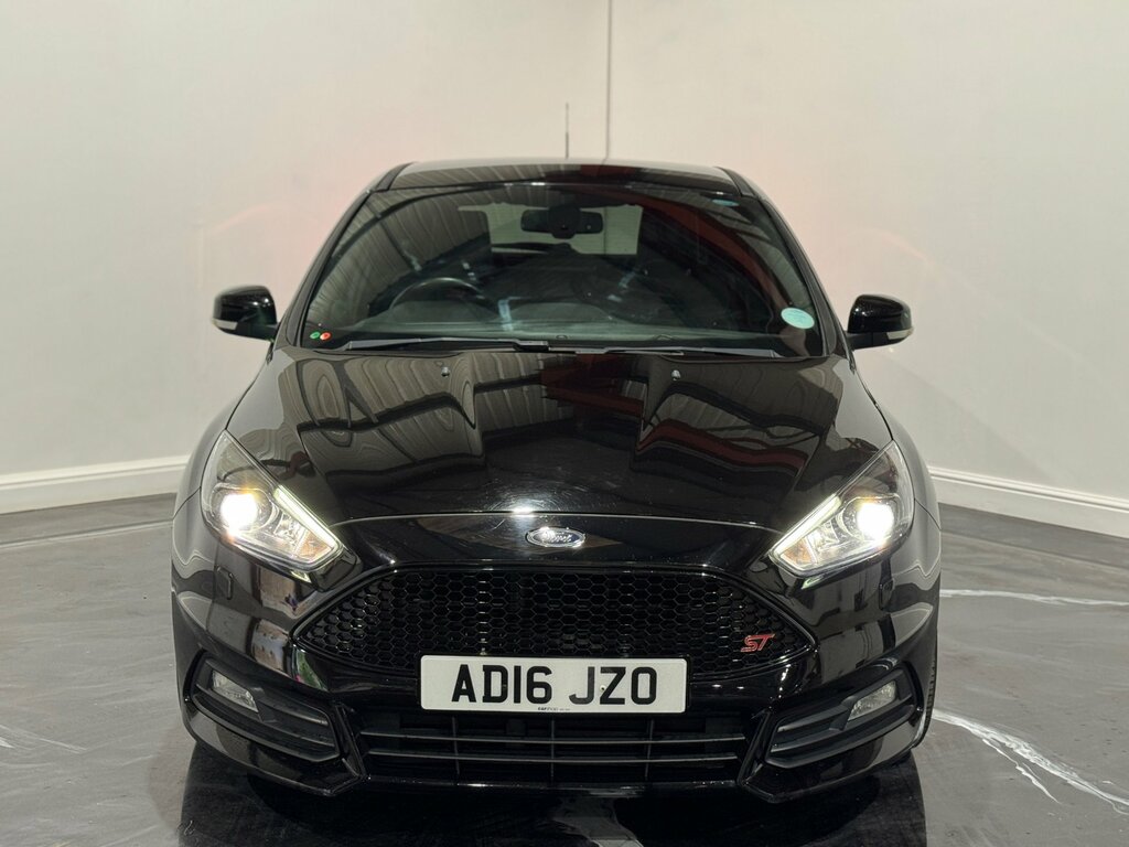 Ford Focus 2.0 Tdci St-3 Hatchback Euro 6 AD16JZO Black #2
