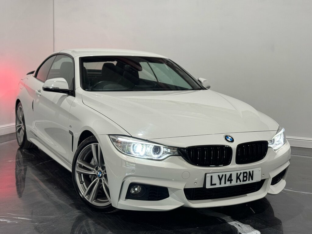 BMW 4 Series 3.0 435I M Sport Convertible Euro White #2