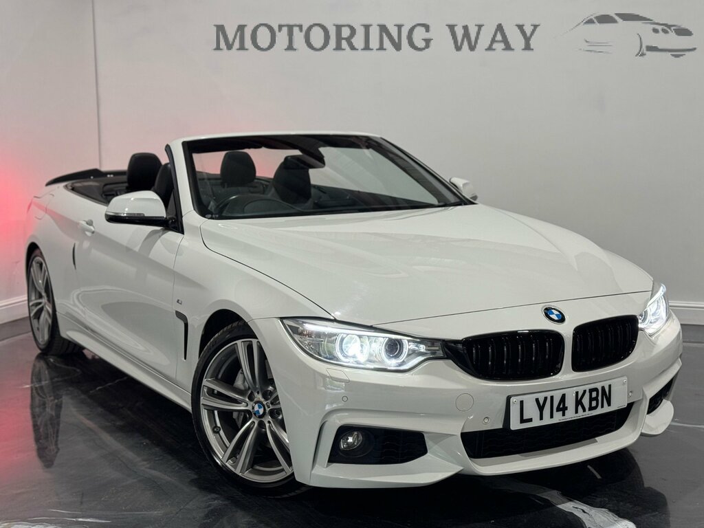 BMW 4 Series 3.0 435I M Sport Convertible Euro White