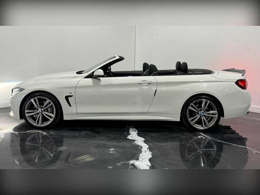 BMW 4 Series 3.0 435I M Sport Convertible Euro White #6