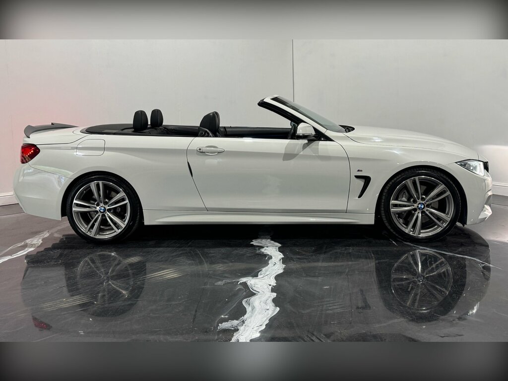 BMW 4 Series 3.0 435I M Sport Convertible Euro White #5