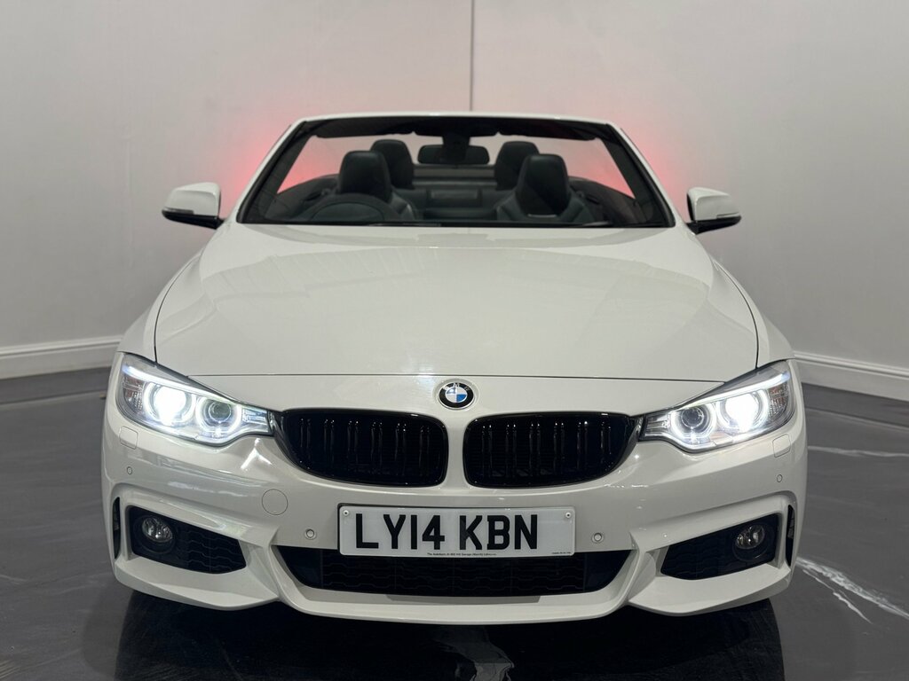 BMW 4 Series 3.0 435I M Sport Convertible Euro White #3