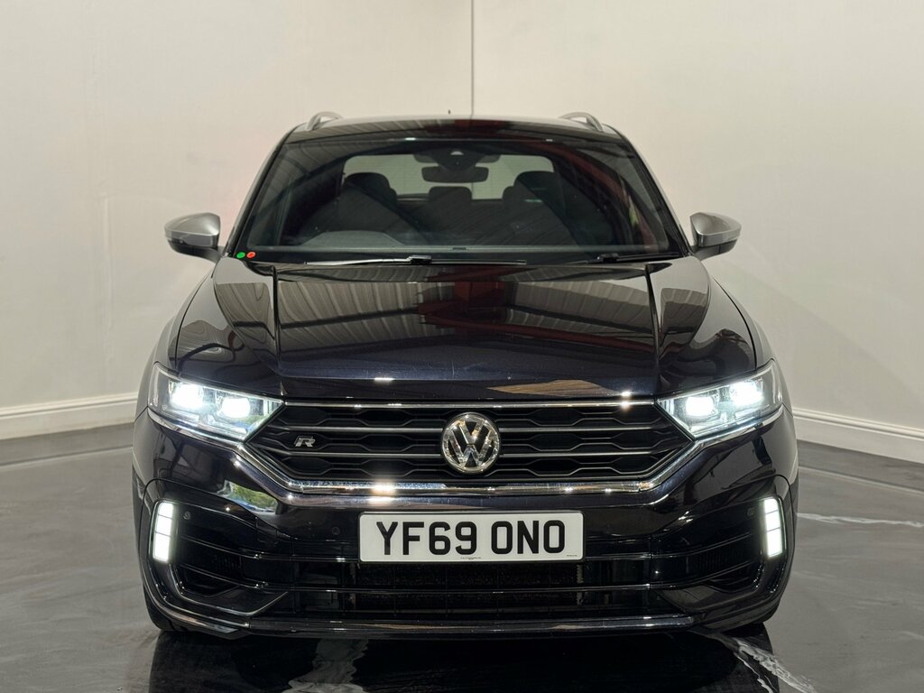 Volkswagen T-Roc 2.0 Tsi R Suv Dsg 4Motion Euro 6 Ss YF69ONO Black #2