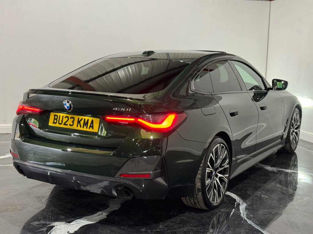 BMW 4 Series Gran Coupe 2.0 430I M Sport Hatchback Euro 6 BU23KMA Green #6