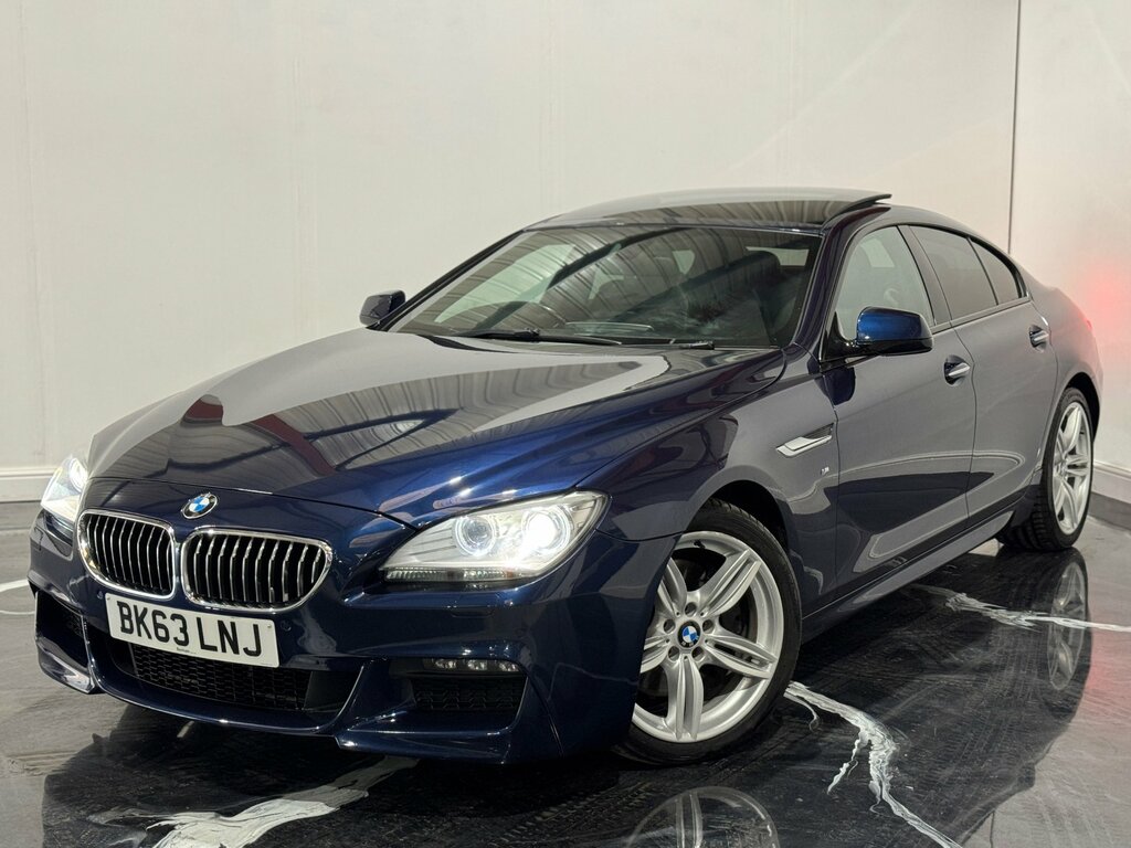 BMW 6 Series Gran Coupe 3.0 640D M Sport Saloon Euro 5 S Blue #3