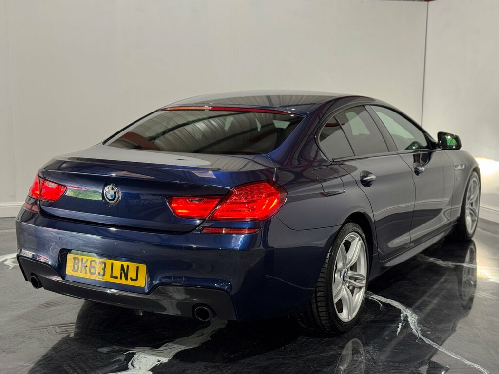 BMW 6 Series Gran Coupe 3.0 640D M Sport Saloon Euro 5 S Blue #6