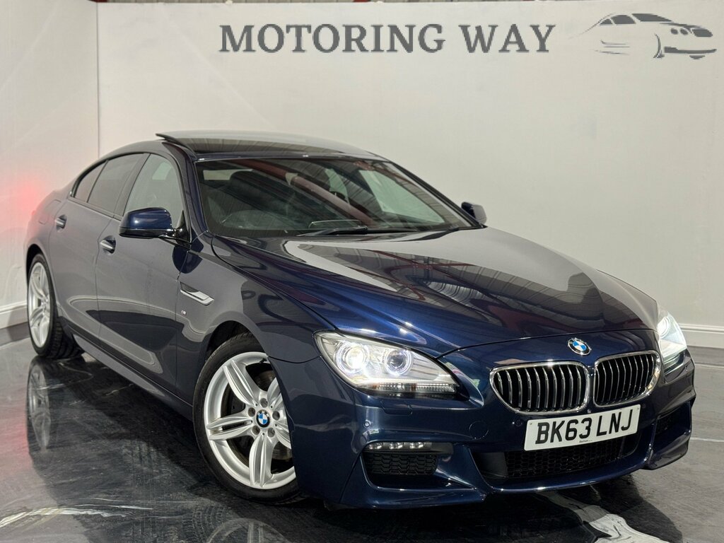 BMW 6 Series Gran Coupe 3.0 640D M Sport Saloon Euro 5 S Blue
