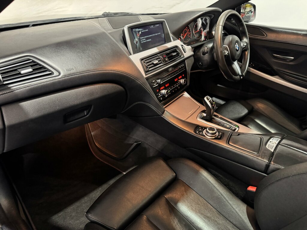 BMW 6 Series Gran Coupe Gran Coupe Black #28