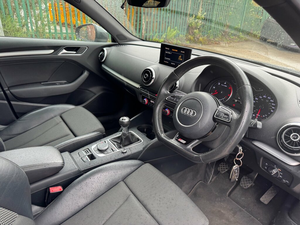 Audi A3 2.0 Tdi S Line Sportback Euro 6 HG15ZGH Grey #6