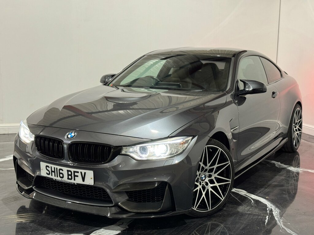 BMW M4 3.0 Biturbo Coupe Euro 6 Ss Grey #3