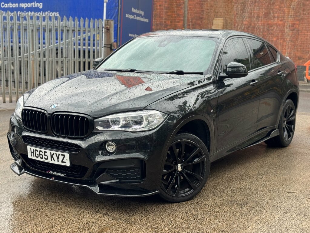 BMW X6 3.0 30D M Sport Suv Xdrive Euro 6 Black #2