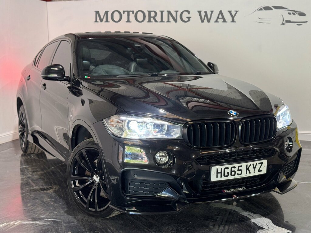 BMW X6 3.0 30D M Sport Suv Xdrive Euro 6 Black