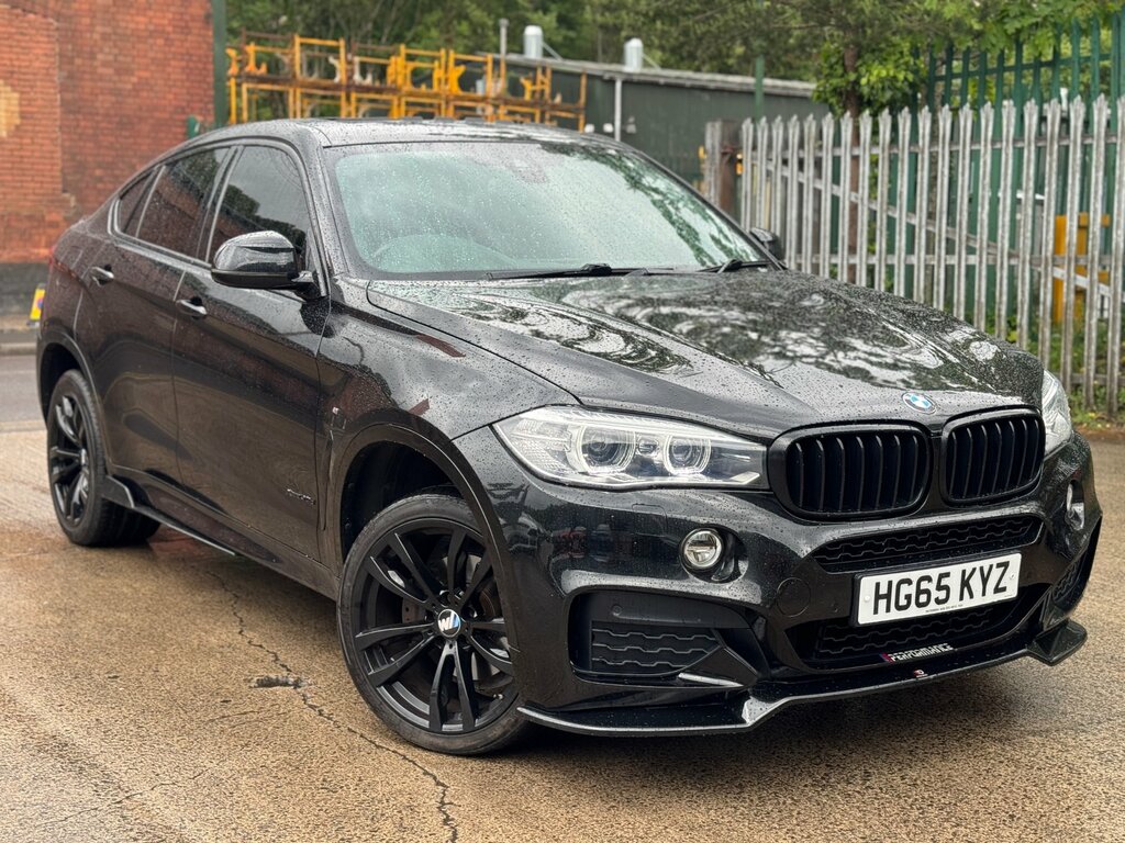 BMW X6 3.0 30D M Sport Suv Xdrive Euro 6 Black