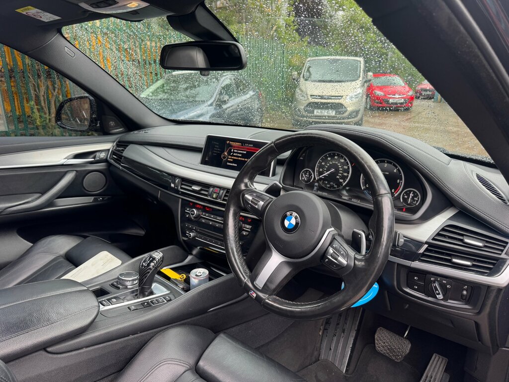 BMW X6 3.0 30D M Sport Suv Xdrive Euro 6 Black #5