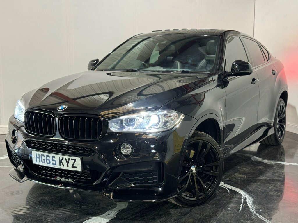 BMW X6 3.0 30D M Sport Suv Xdrive Euro 6 Black #3