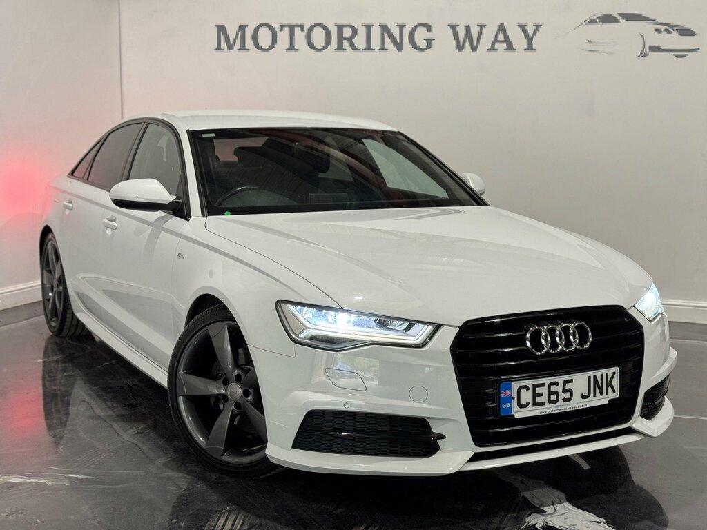 Audi A6 Saloon 2.0 Tdi Ultra Black Edition Saloon S Tr White