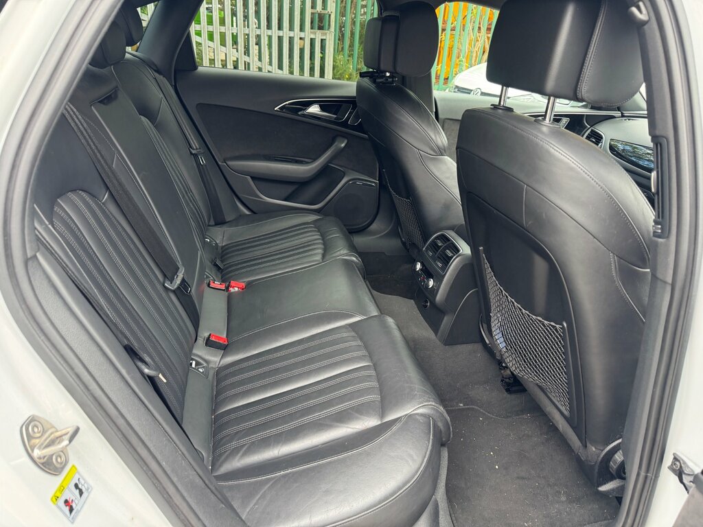 Audi A6 Saloon 2.0 Tdi Ultra Black Edition Saloon S Tr White #6