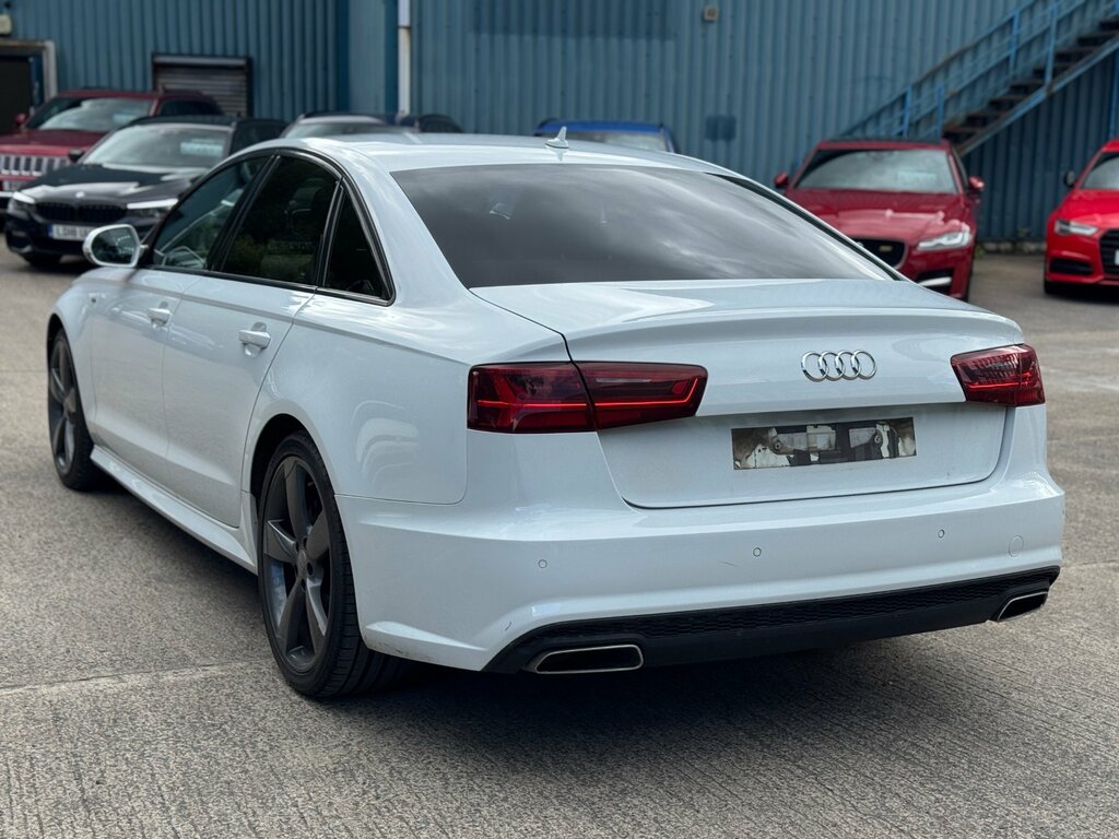 Audi A6 Saloon 2.0 Tdi Ultra Black Edition Saloon S Tr White #4