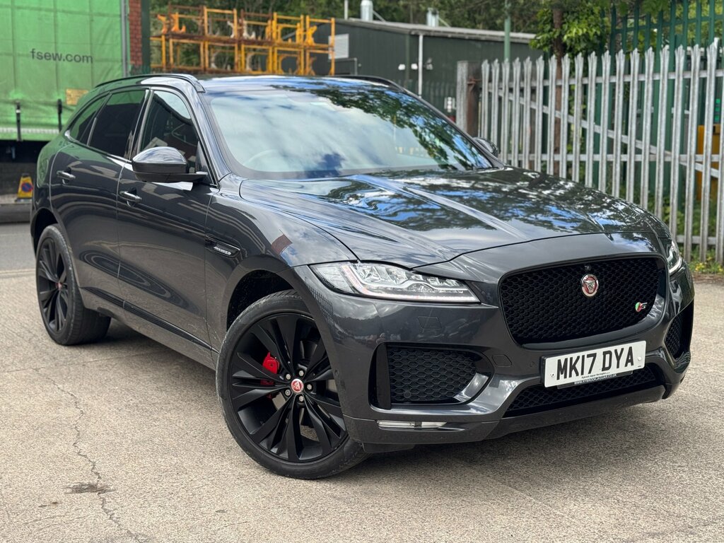 Jaguar F-Pace 3.0 V6 S Suv Awd Euro 6 Ss 380 Grey