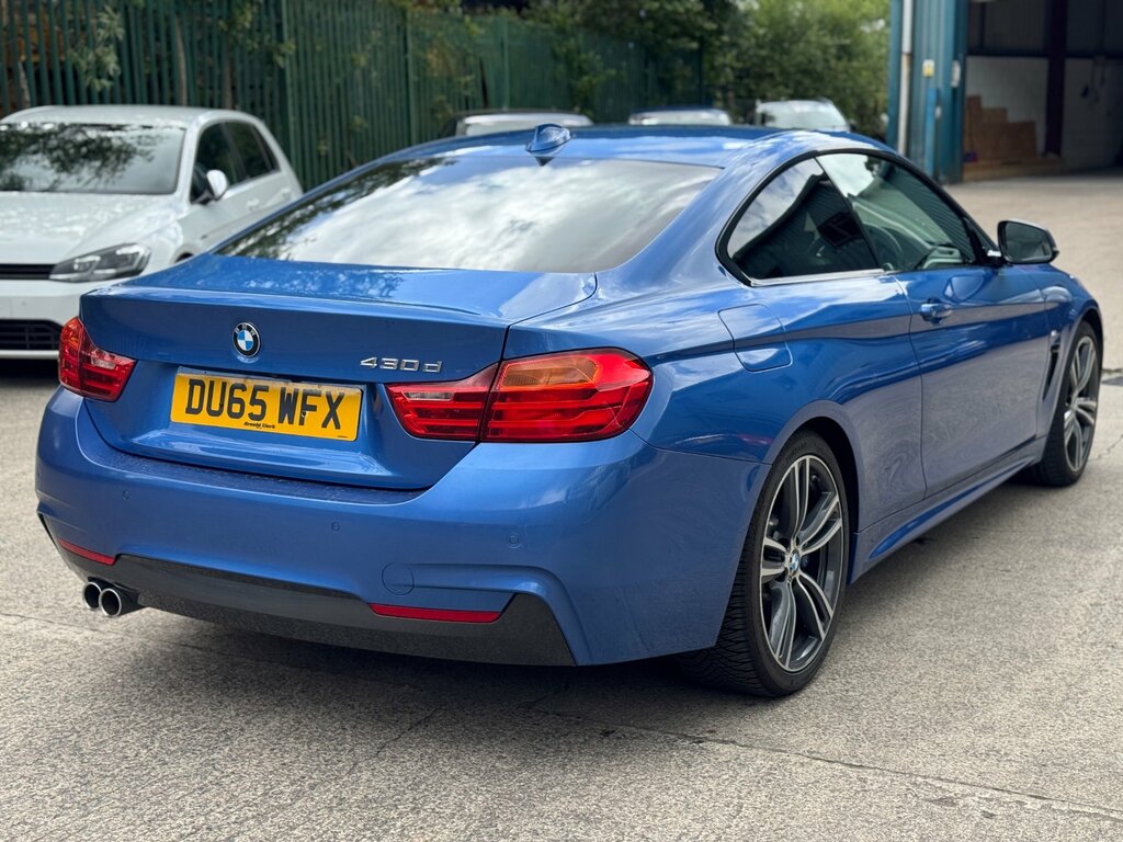 BMW 4 Series Gran Coupe 3.0 430D M Sport Coupe Euro 6 Ss Blue #3