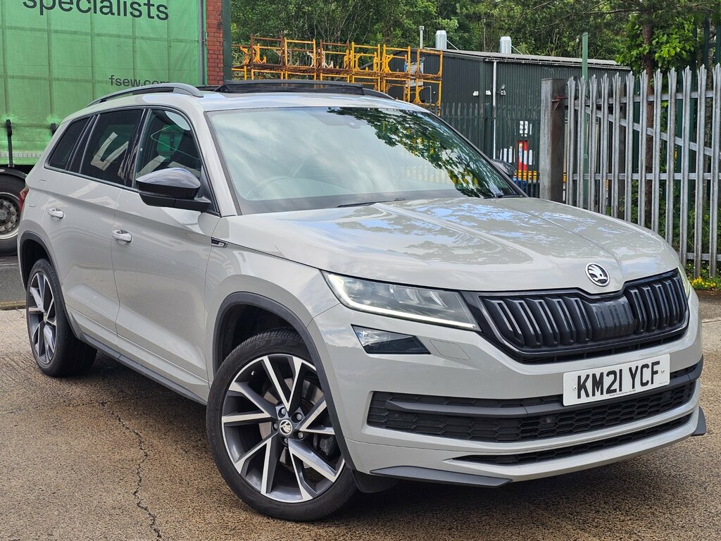 Skoda Kodiaq 2.0 Tdi Sportline Suv Dsg 4Wd Euro 6 S Grey