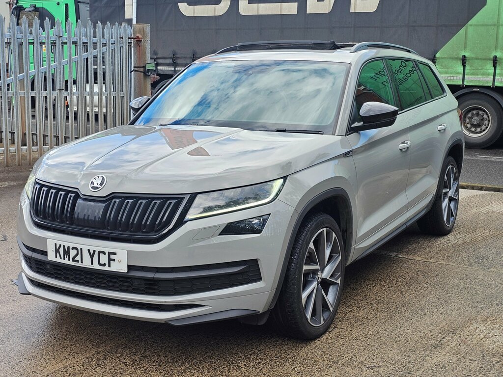 Skoda Kodiaq 2.0 Tdi Sportline Suv Dsg 4Wd Euro 6 S Grey #3