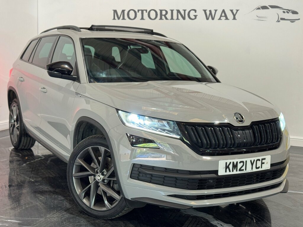 Skoda Kodiaq 2.0 Tdi Sportline Suv Dsg 4Wd Euro 6 S KM21YCF Grey