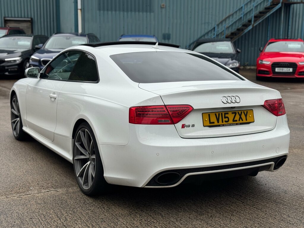 Audi RS5 4.2 Fsi V8 Coupe S Tronic Quattro Euro White #4
