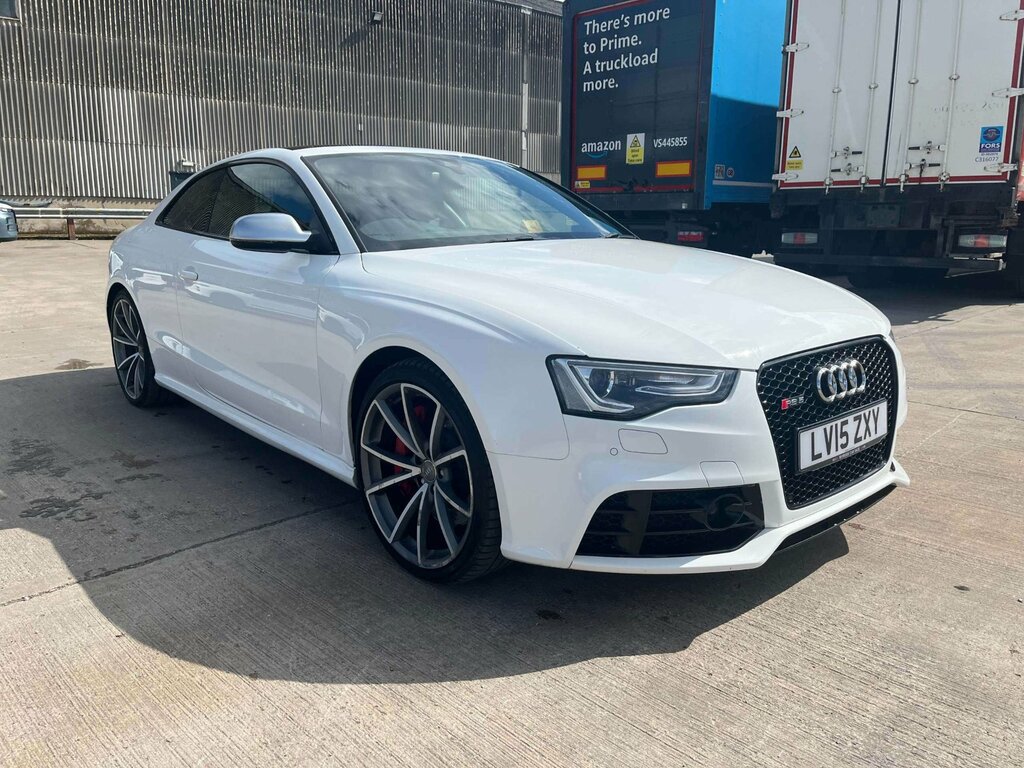 Audi RS5 4.2 Fsi V8 Coupe S Tronic Quattro Euro White