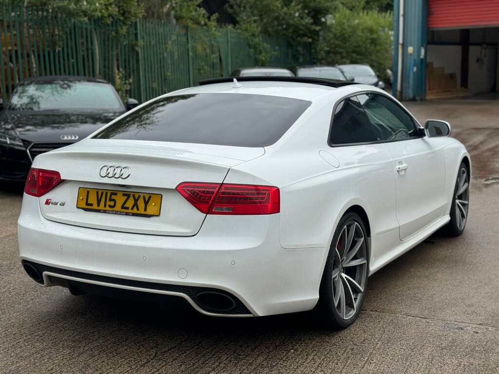 Audi RS5 4.2 Fsi V8 Coupe S Tronic Quattro Euro White #3