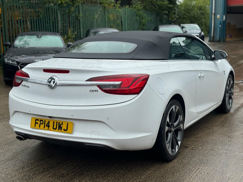 Vauxhall Cascada 2.0 Cdti Elite Convertible Euro White #3