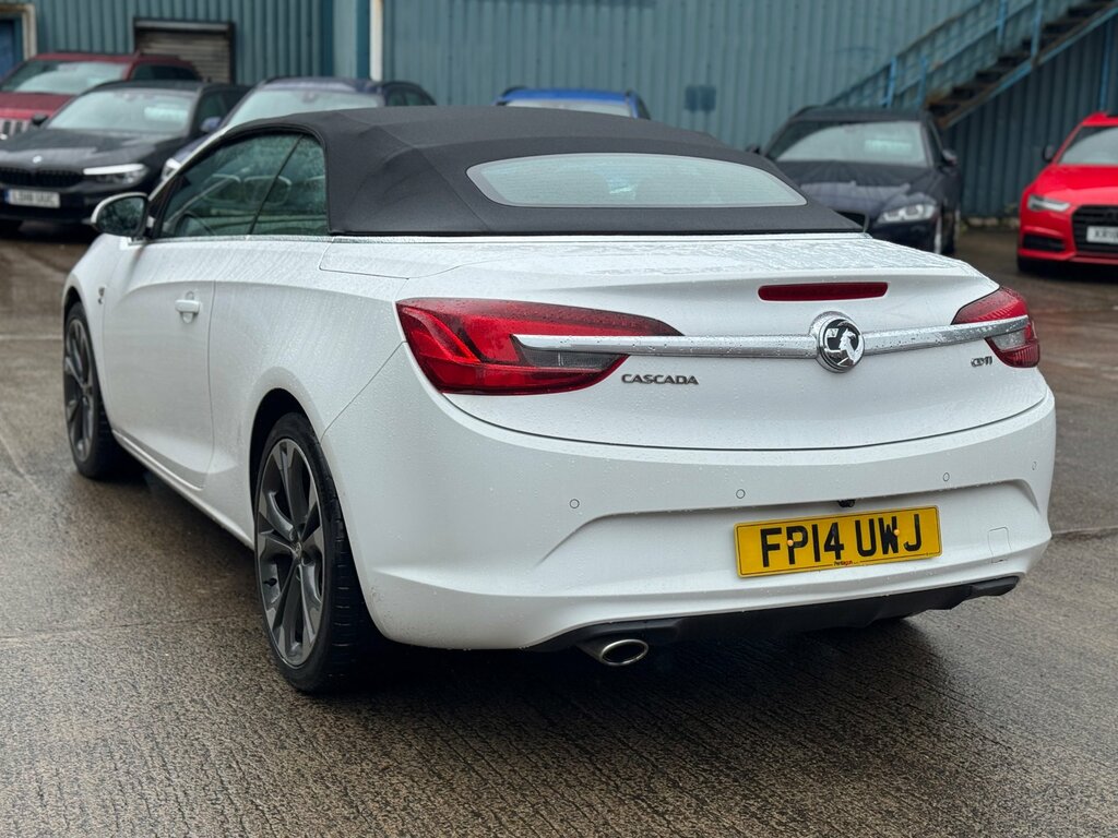 Vauxhall Cascada 2.0 Cdti Elite Convertible Euro White #4