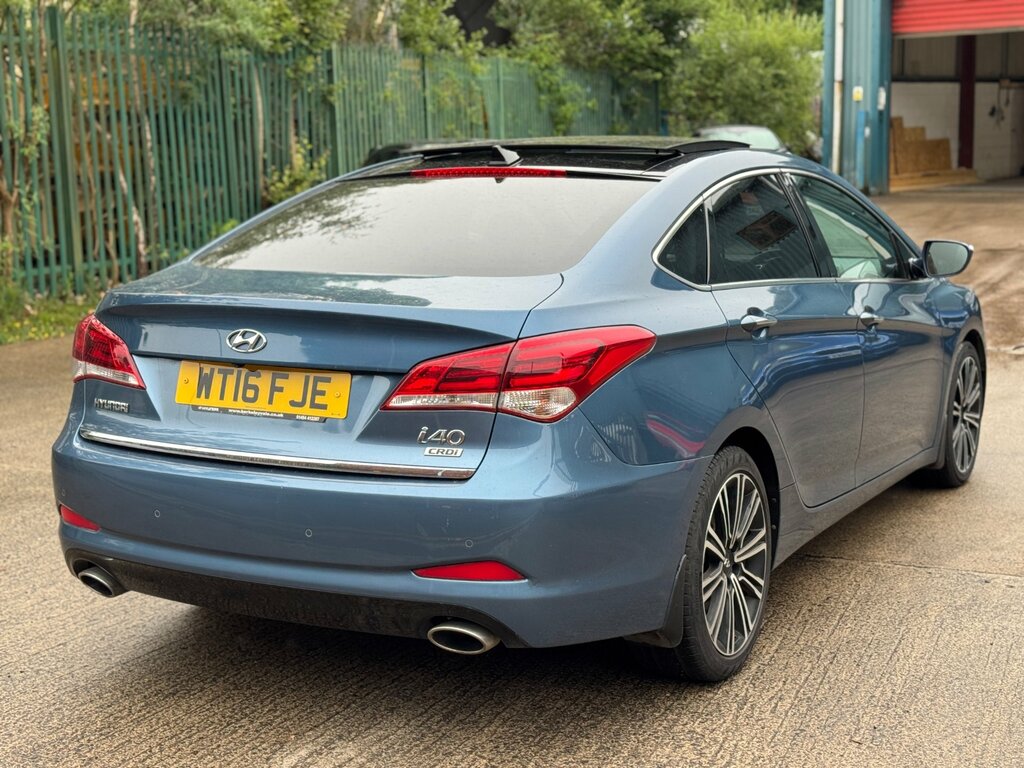 Hyundai I40 1.7 Crdi Blue Drive Premium Saloon Manu Blue #3