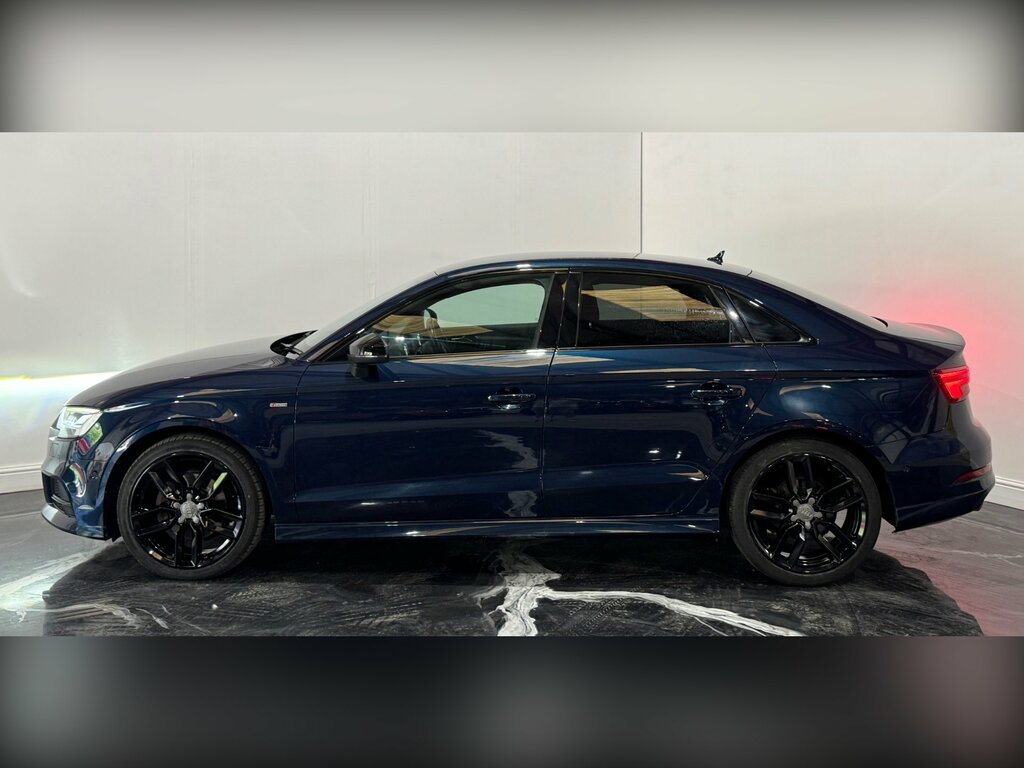 Audi A3 2.0 Tdi Black Edition Saloon S Tronic E DA18ZYO Blue #5