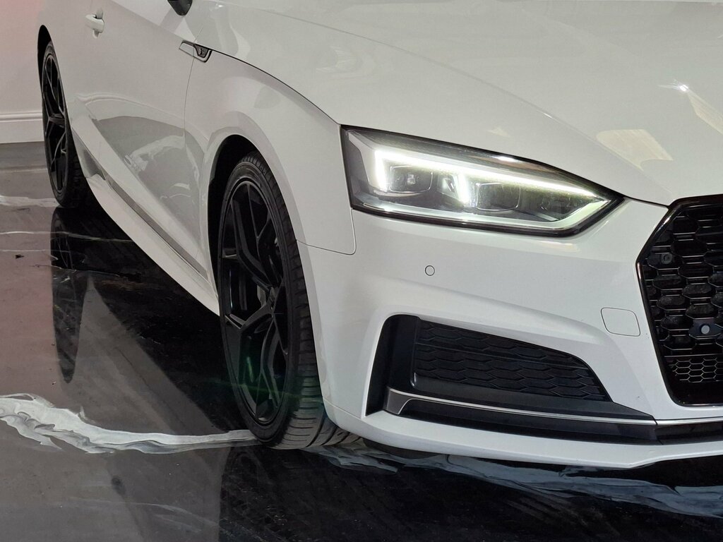 Audi A5 2.0 Tdi Ultra S Line Coupe Euro BN18YUO White #4