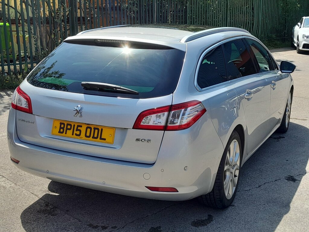 Peugeot 508 SW 2.0 Hdi Allure Estate Euro 5 14 Silver #4