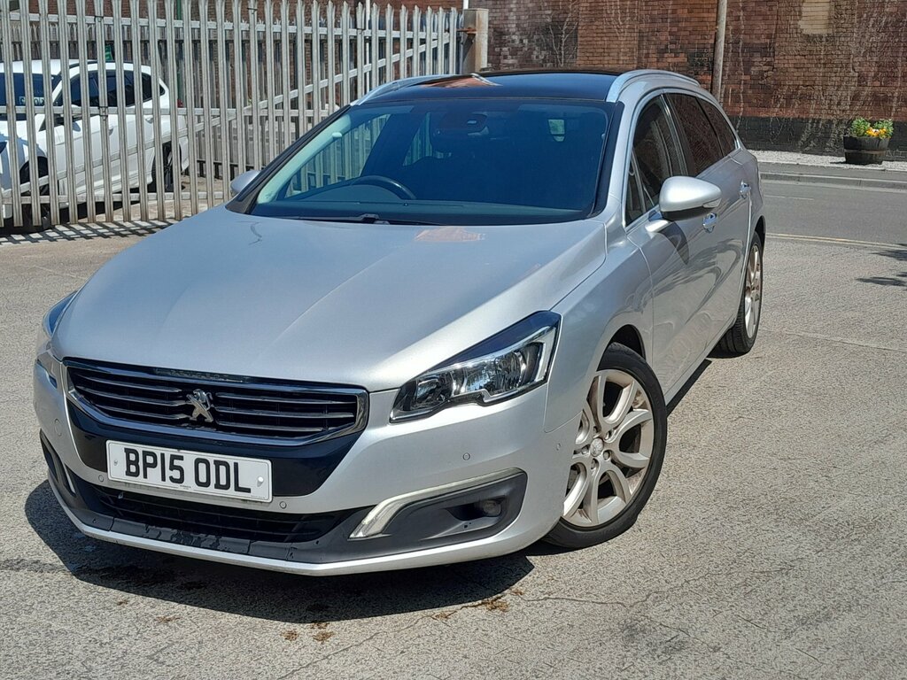 Peugeot 508 SW 2.0 Hdi Allure Estate Euro 5 14 Silver #3