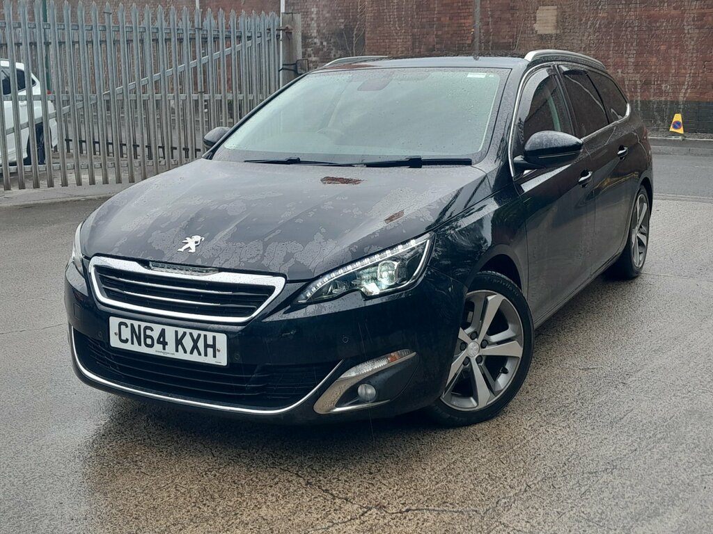Peugeot 308 SW 1.6 E-hdi Allure Estate Euro 5 Black #3