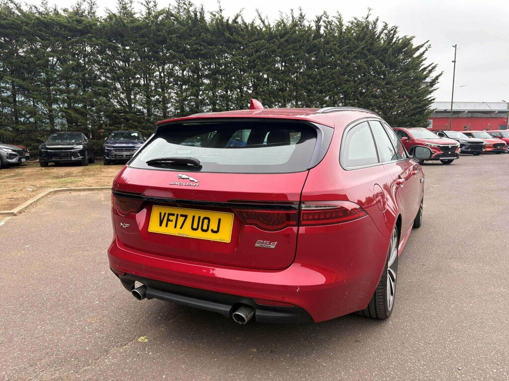 Jaguar XF 2.0D R-sport Sportbrake Awd Euro 6 Red #3